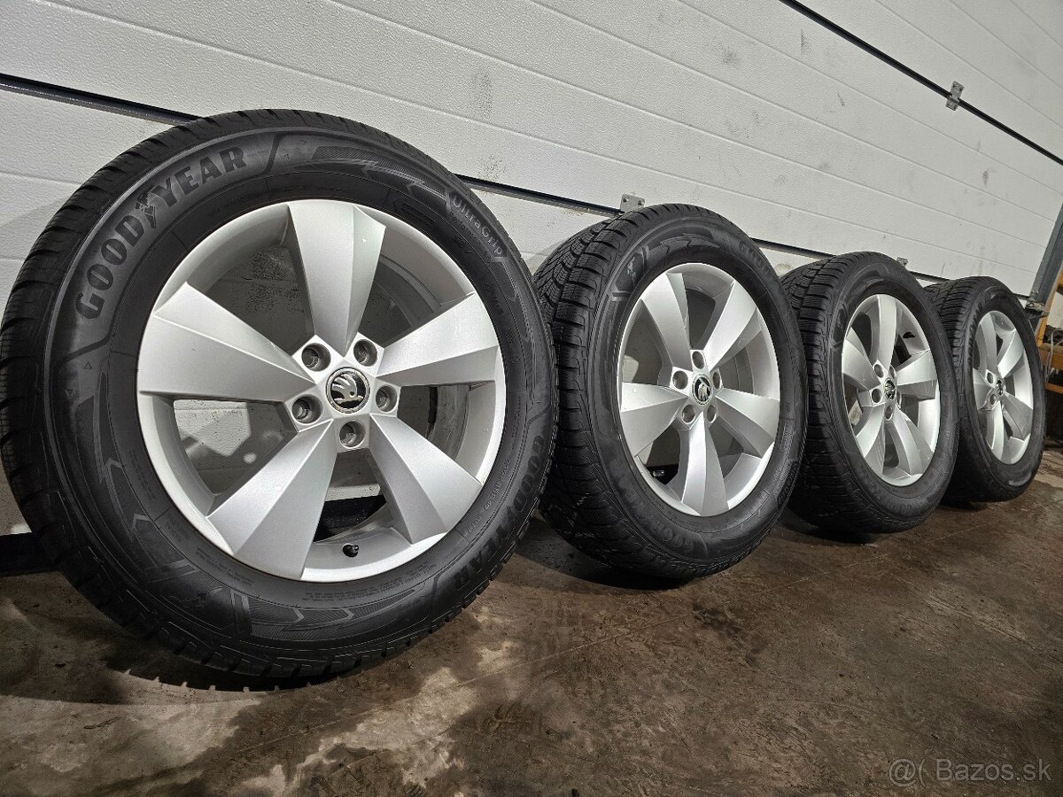 Zimná Sada Škoda Kodiaq 215/65 R17 GoodYear