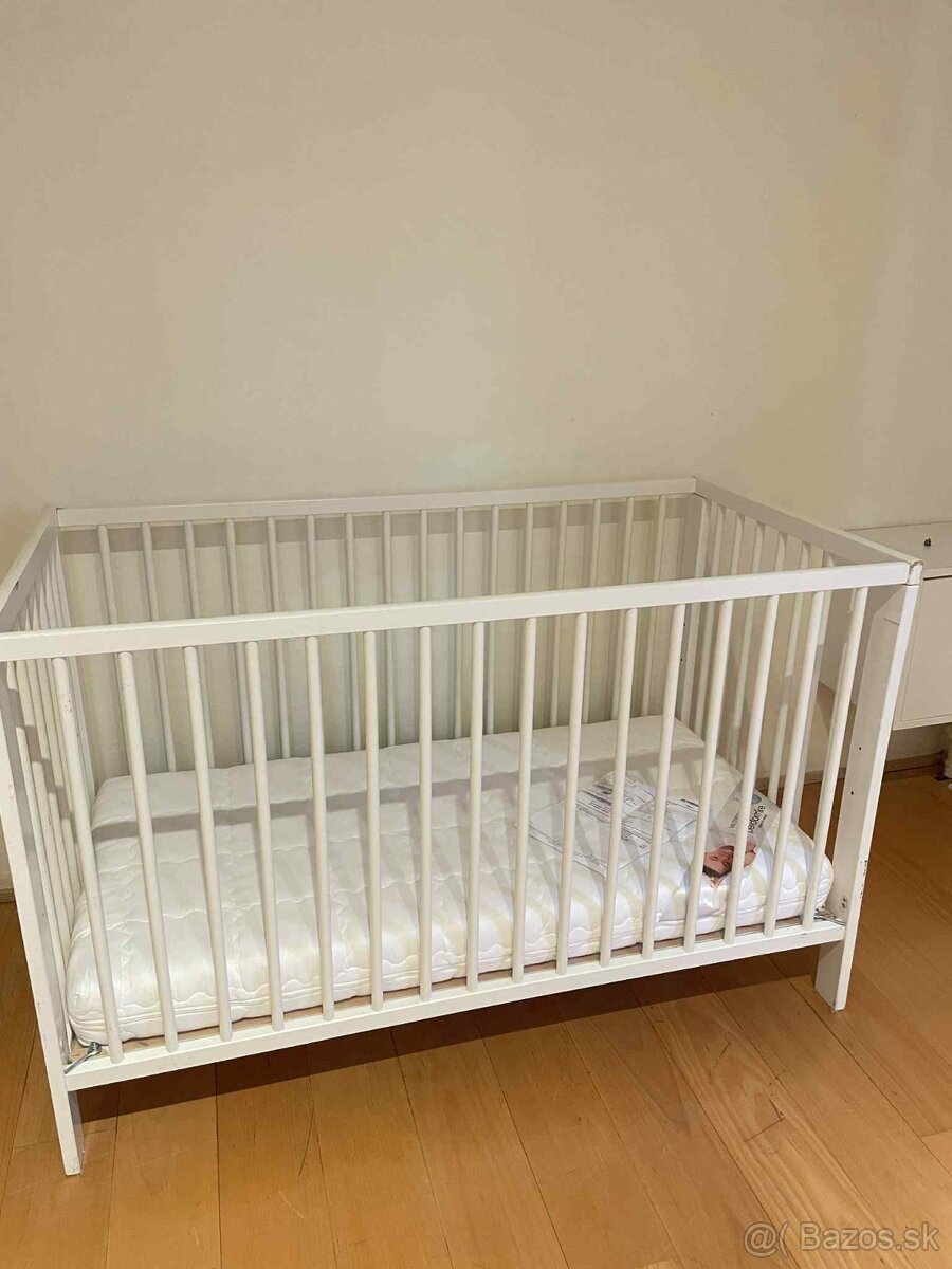 Detska postel Ikea + novy matrac