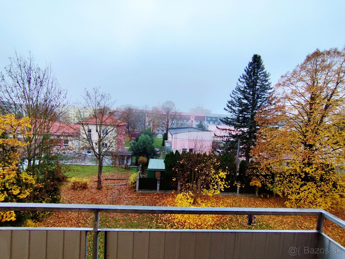 Priestranný 2+1 izbový byt blízko centra Kysuckého Nové