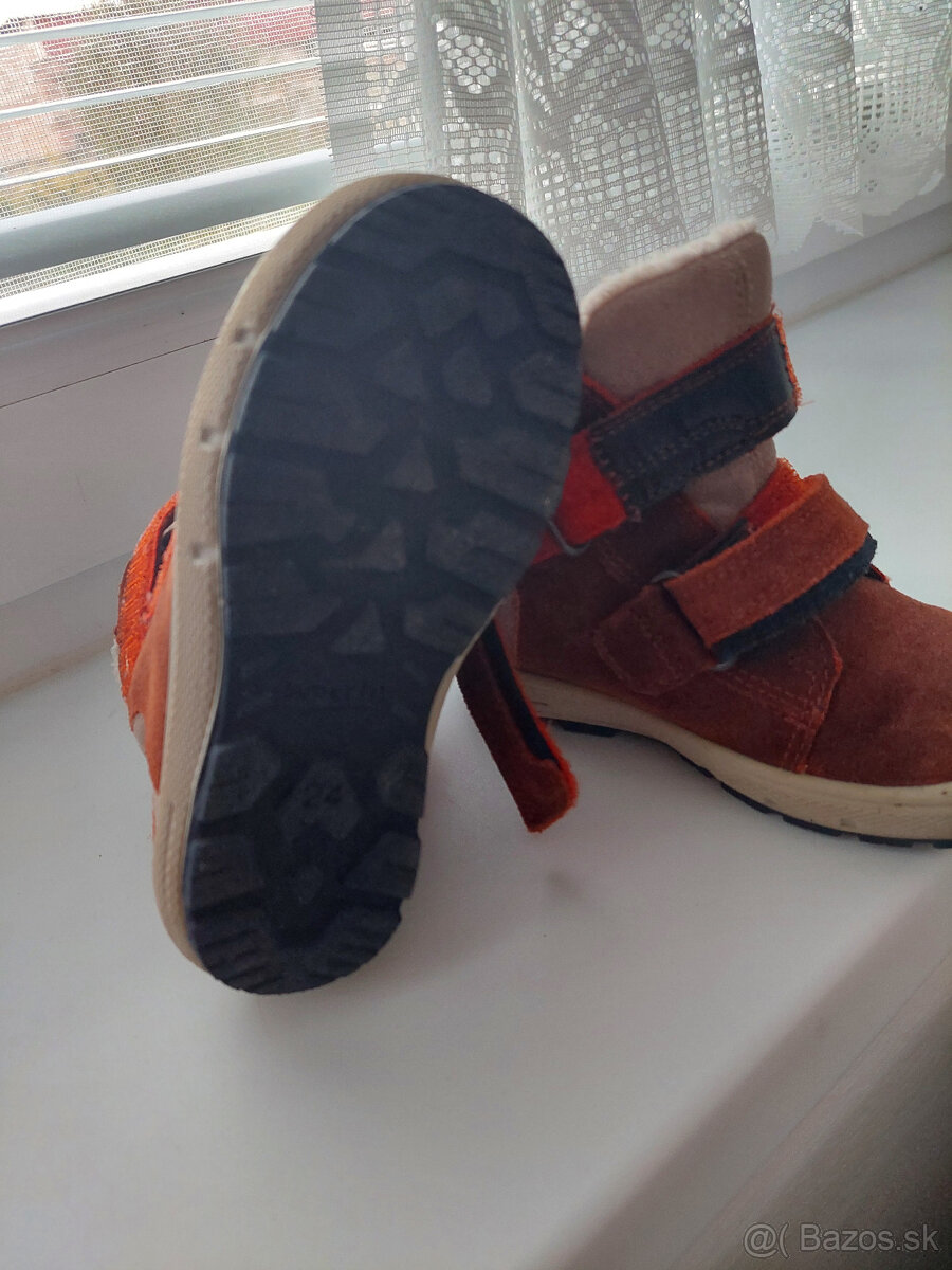 detske zimne kozenne topanky super fit