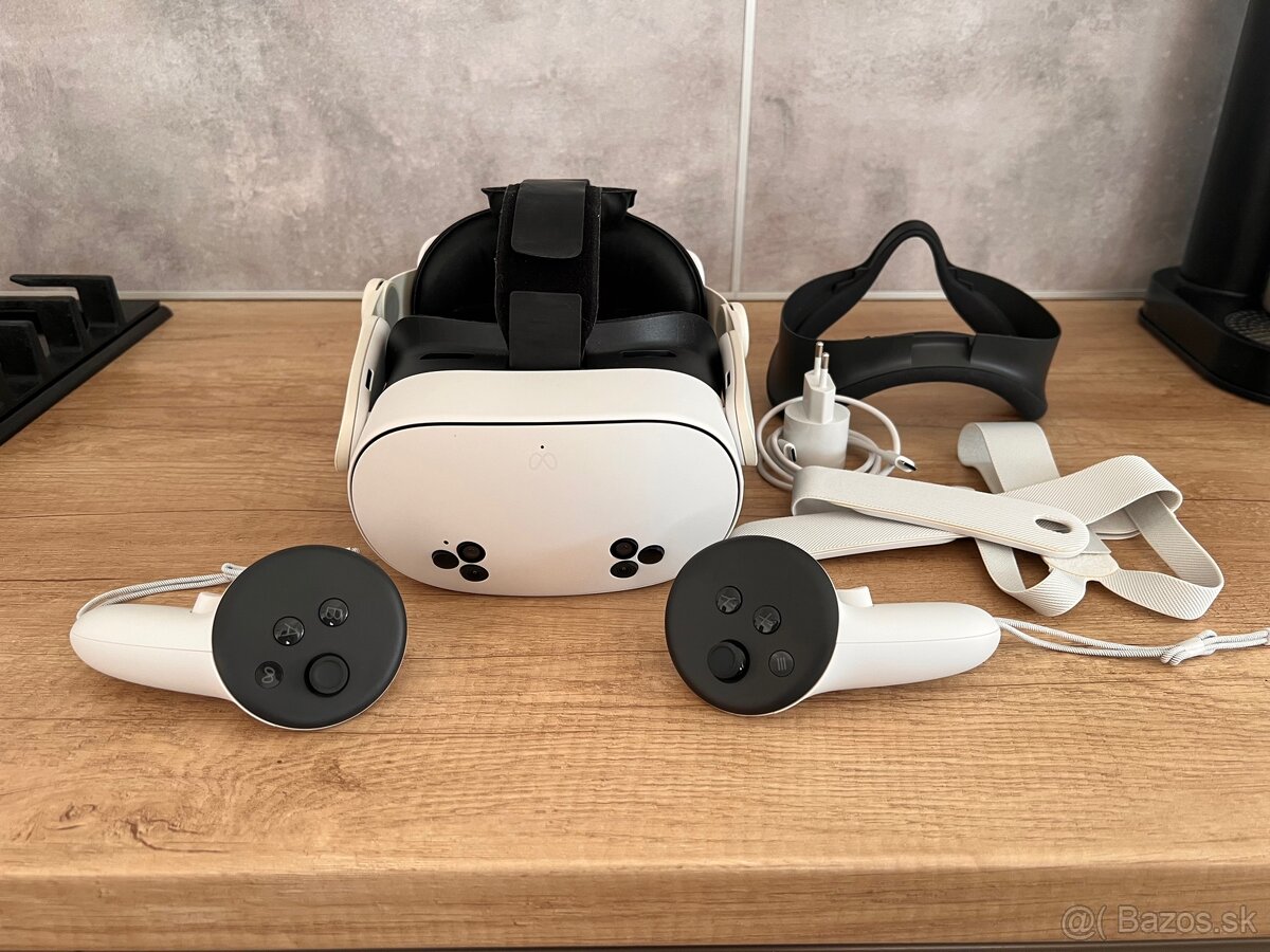Meta Quest 3S 128gb v záruke + (Head strap)