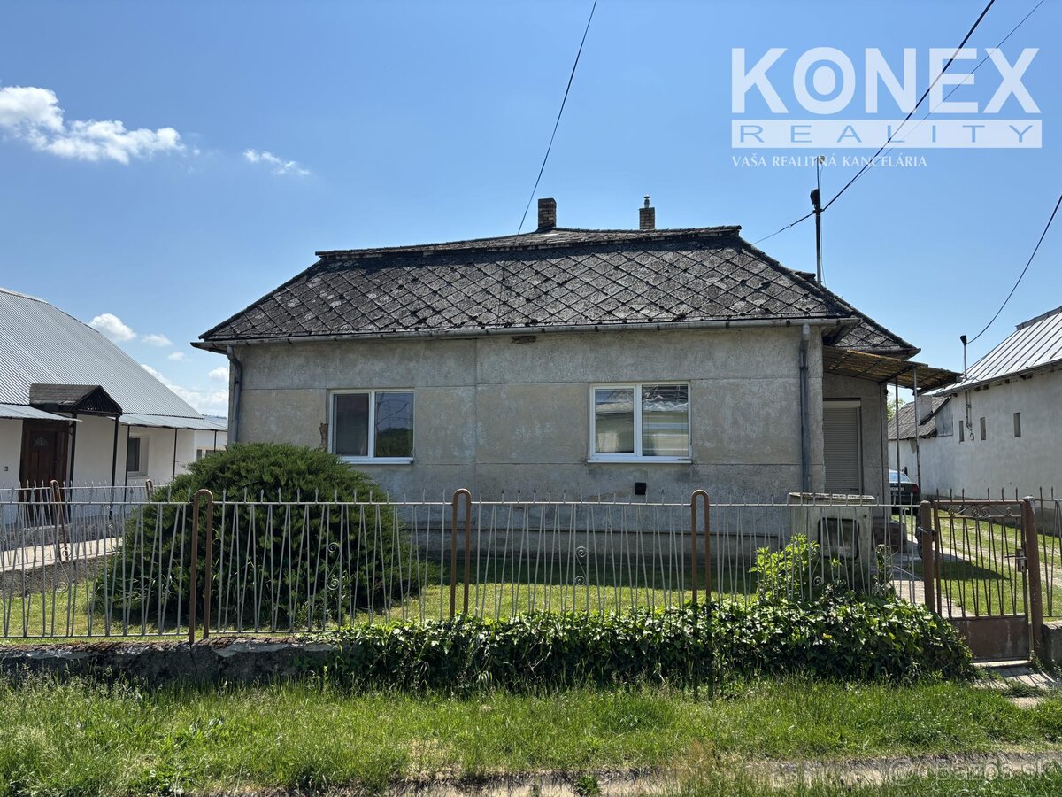 ID-4116 NA PREDAJ Rodinný dom – DRAHŇOV