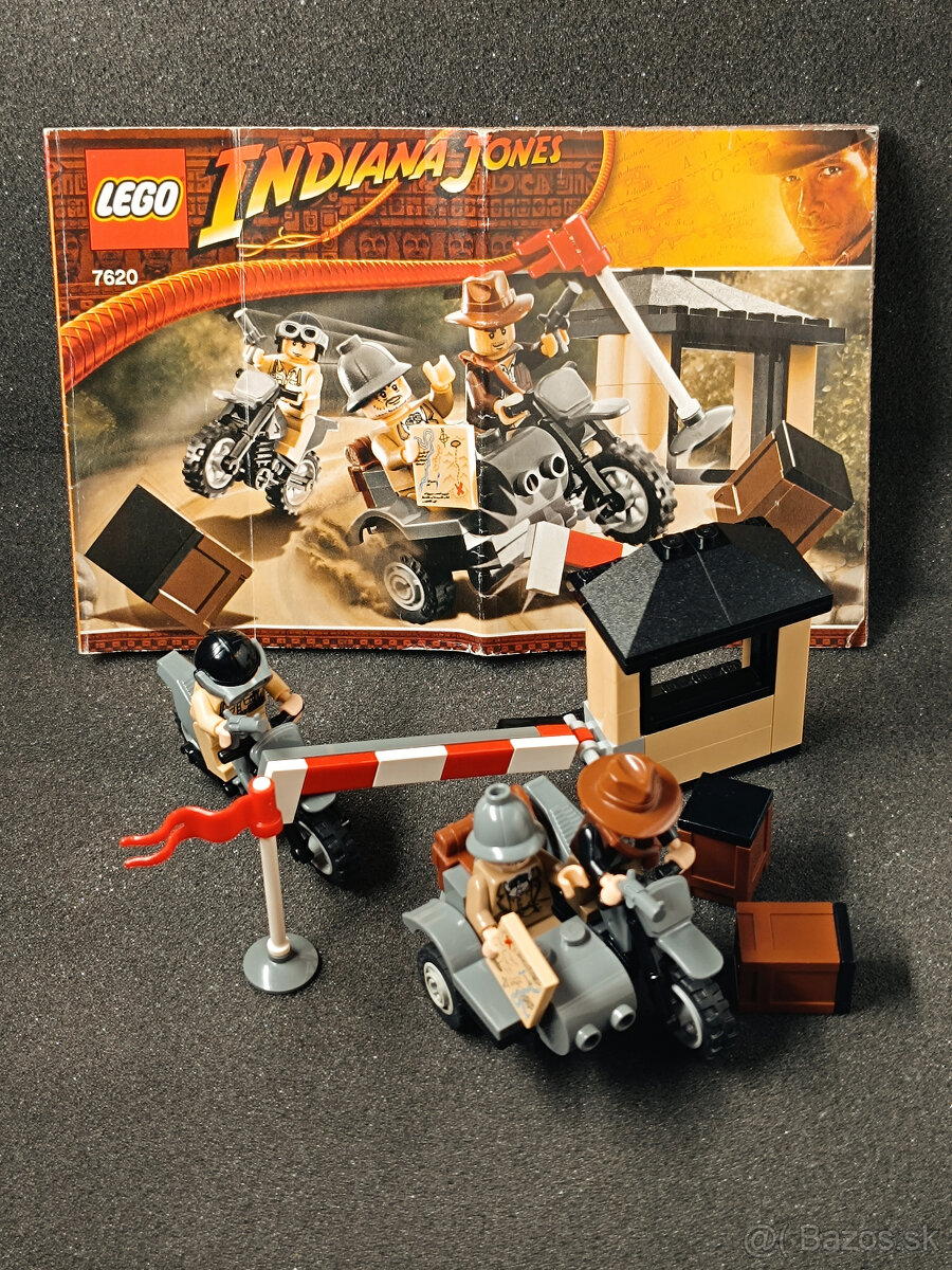 LEGO Indiana Jones 7620 Motocyklová naháňačka