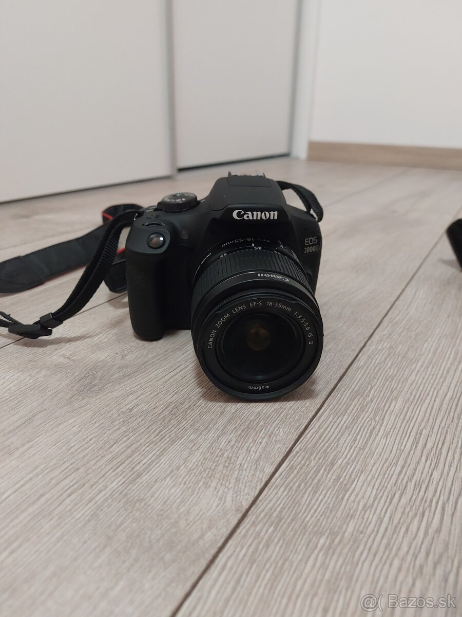 Canon Eos 2000D + Eos 18-55mm ISII, Eos 75-300mm DCII