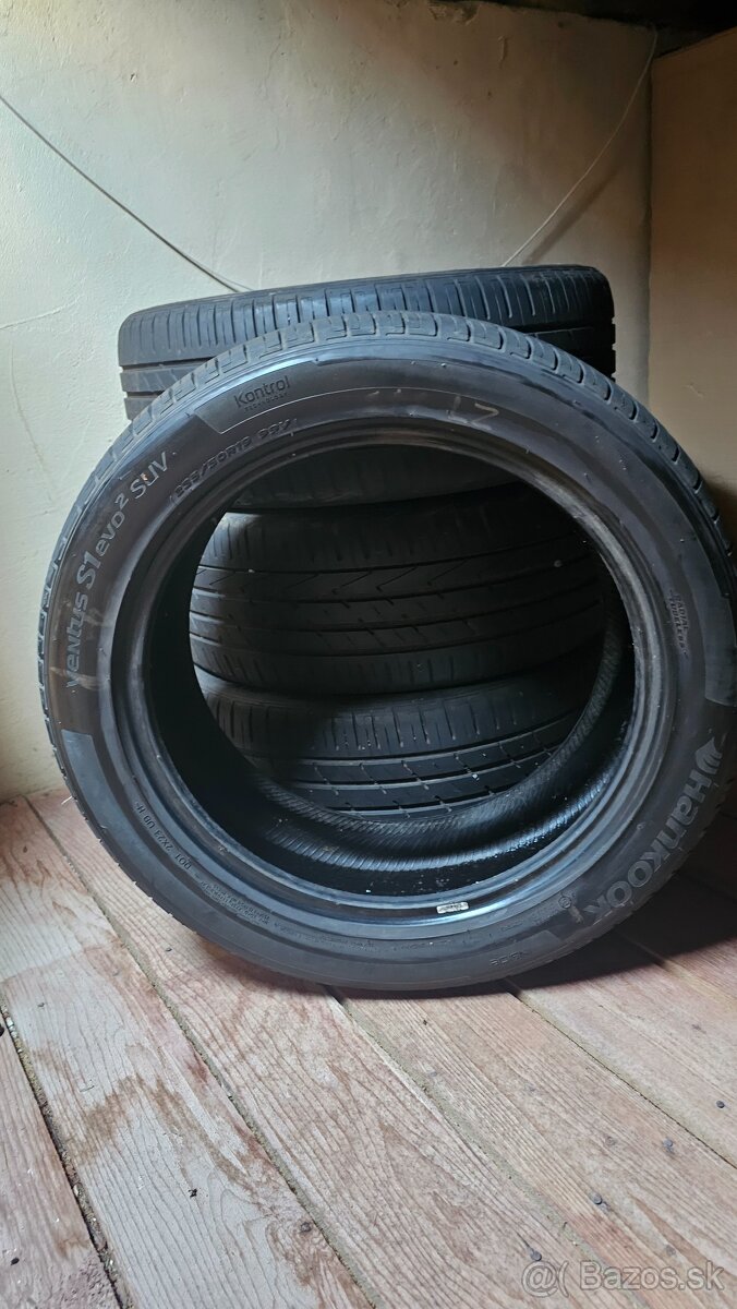 4x letne pneu Hankook Ventus S1 evo2 suv 235/50r19 4 a 5 mm