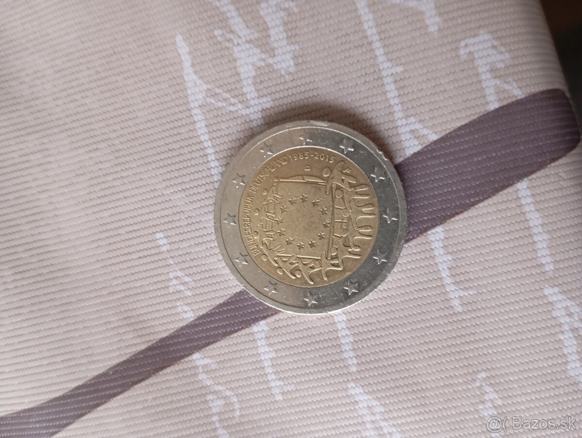 2 eurová minca pamätná