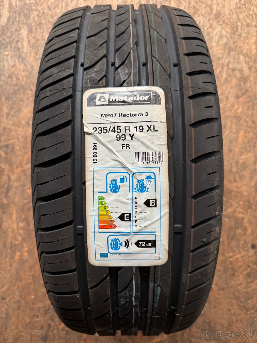 Letné pneumatiky Matador 235/45 R19