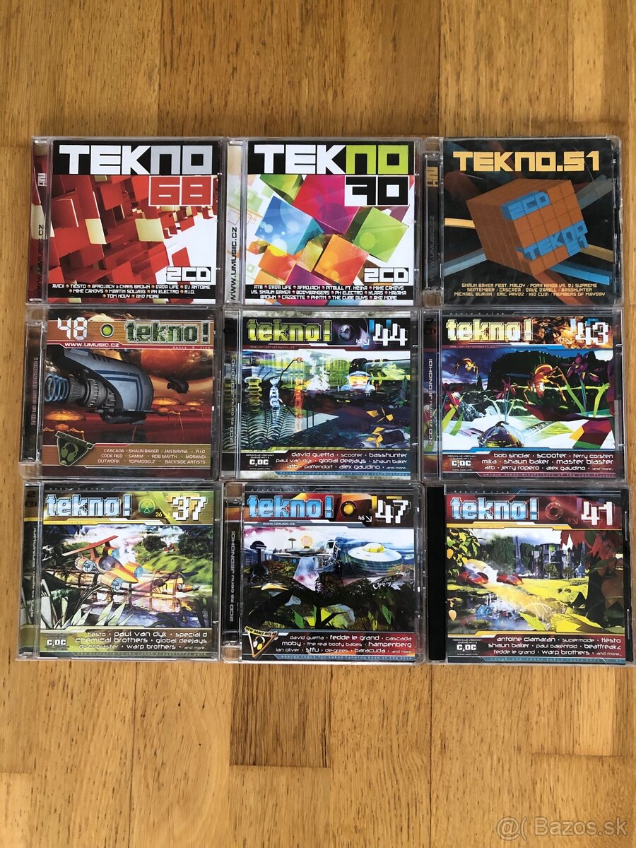 2 CD Výber TEKNO