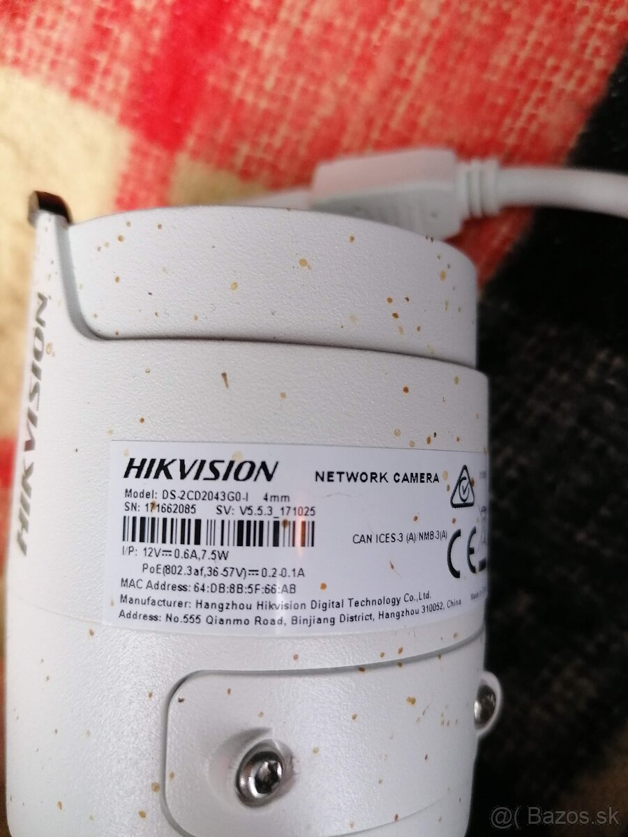 Predám kameru Hikvision