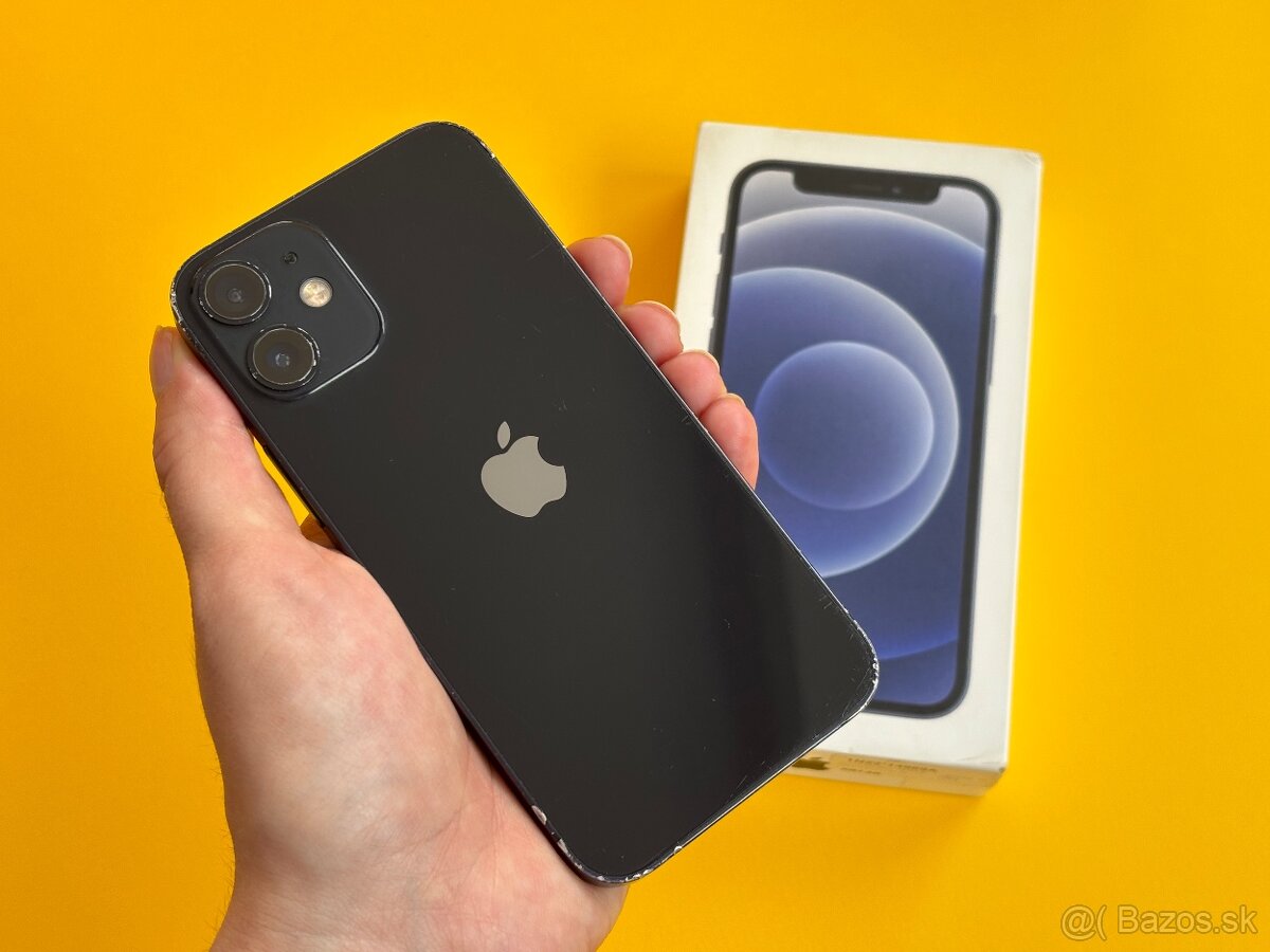 iPhone 12 mini 64GB Black + Záruka