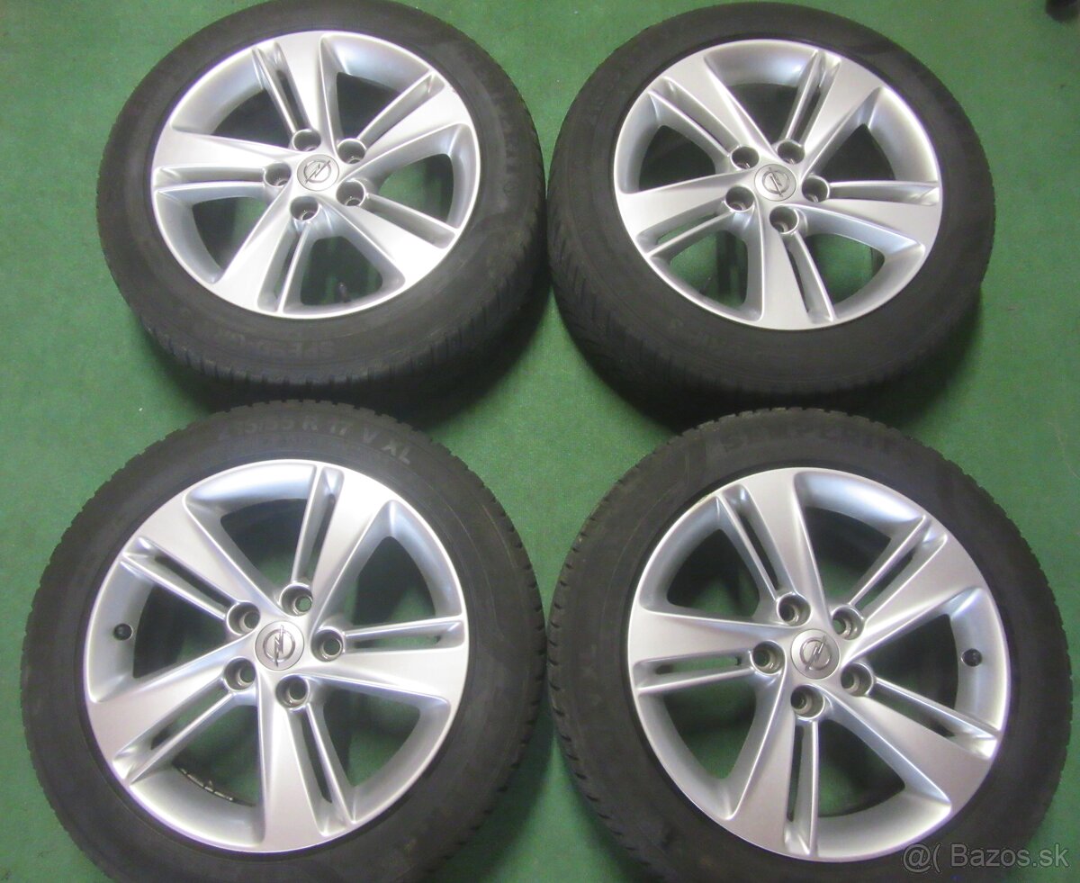 Kolesá zimné OPEL insignia rozteč 5x115 215/55 R17
