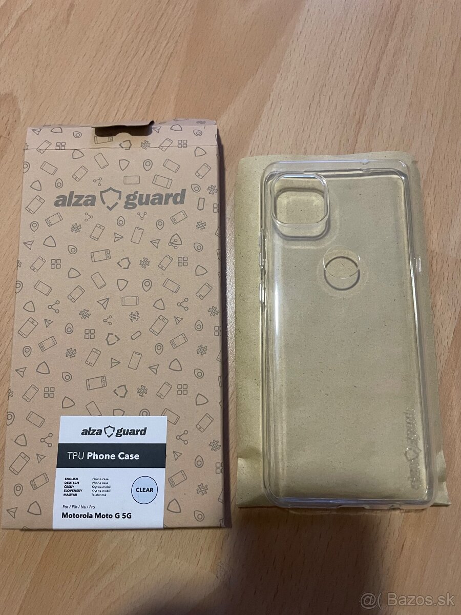 Priesvitný nový kryt na Motorola Moto G 5G