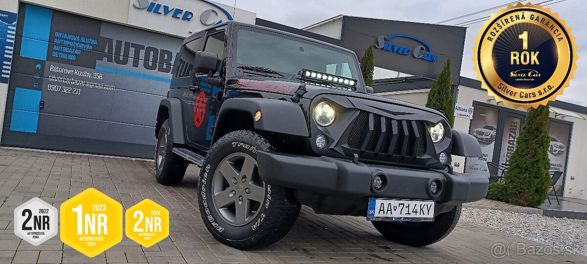 Jeep Wrangler 2.8 CRD Rubicon A/T Možný Leasing