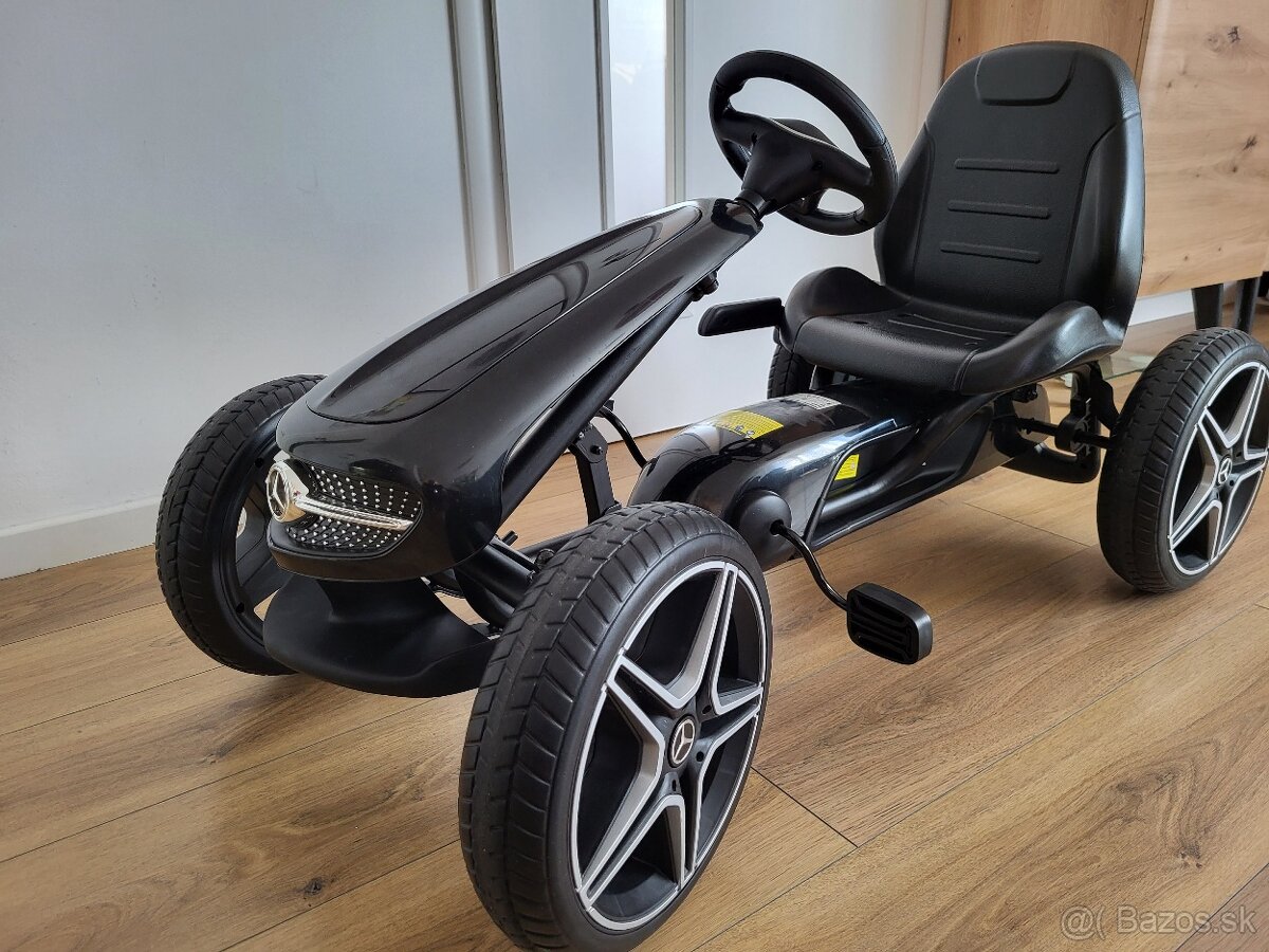 Šlapacie autíčko MERCEDES BENZ GO KART