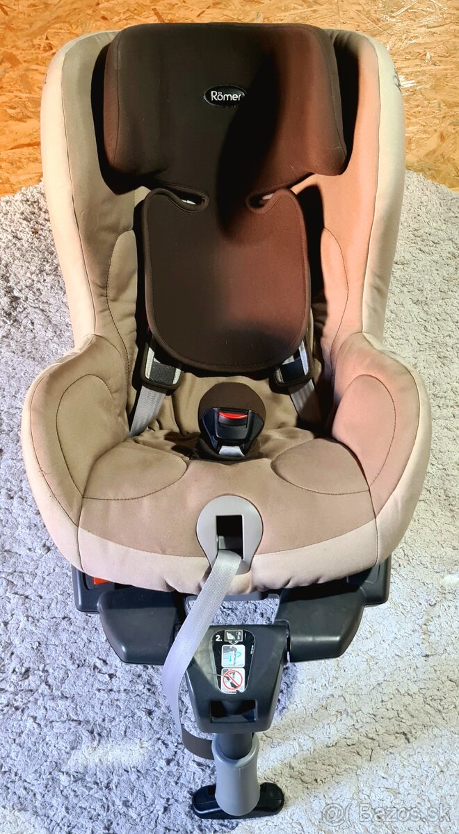 Autosedačka BRITAX RÖMER Safefix plus Brown/hnedá-krémová