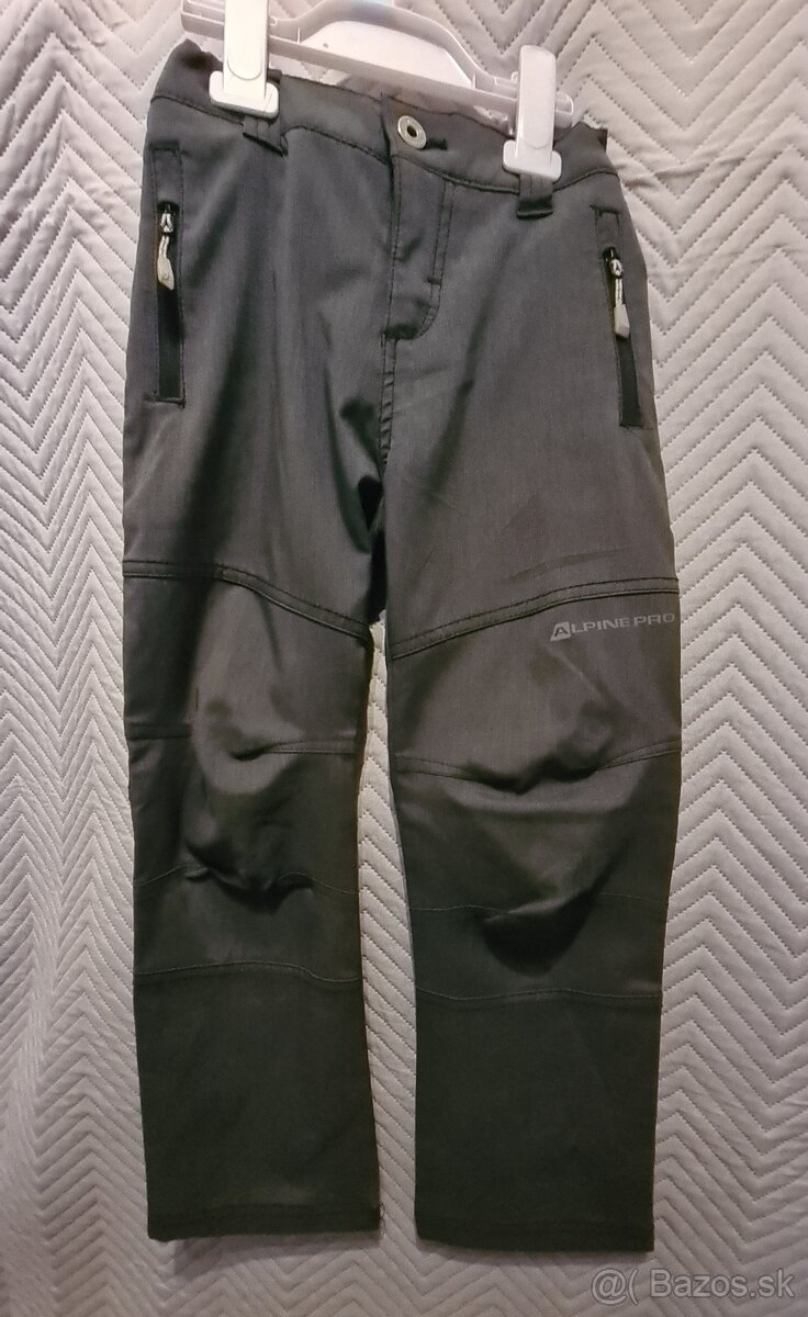Unisex outdoor nohavice Alpine Pro veľ. 122/128