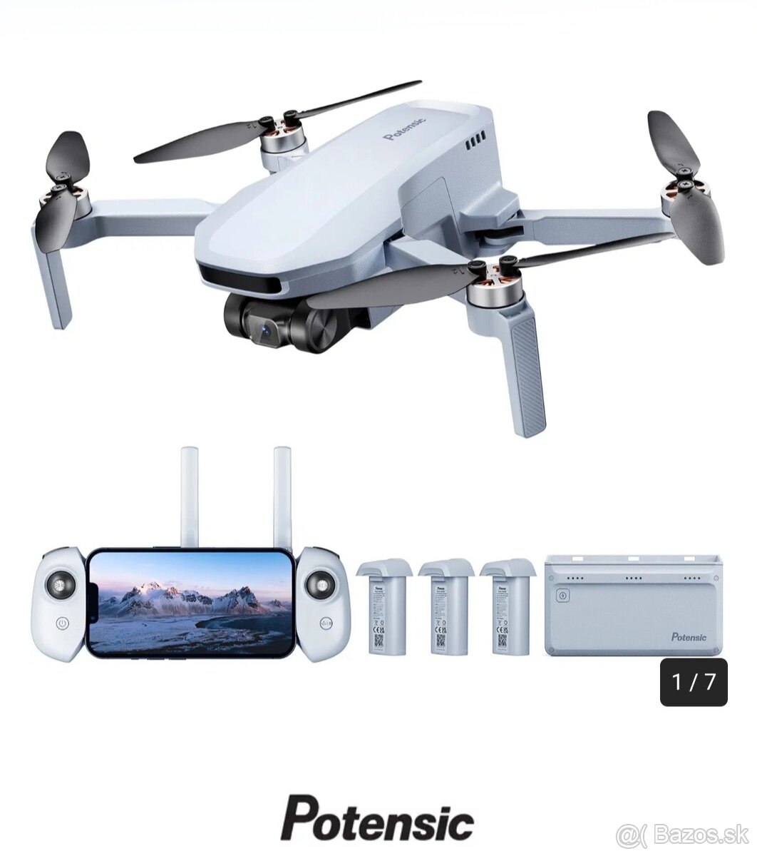 Dron POTENSIC Atom SE 4K Full combo