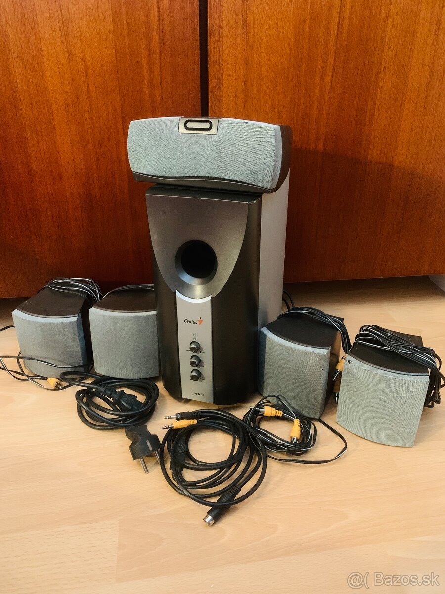 Génius 5.1 reproduktory