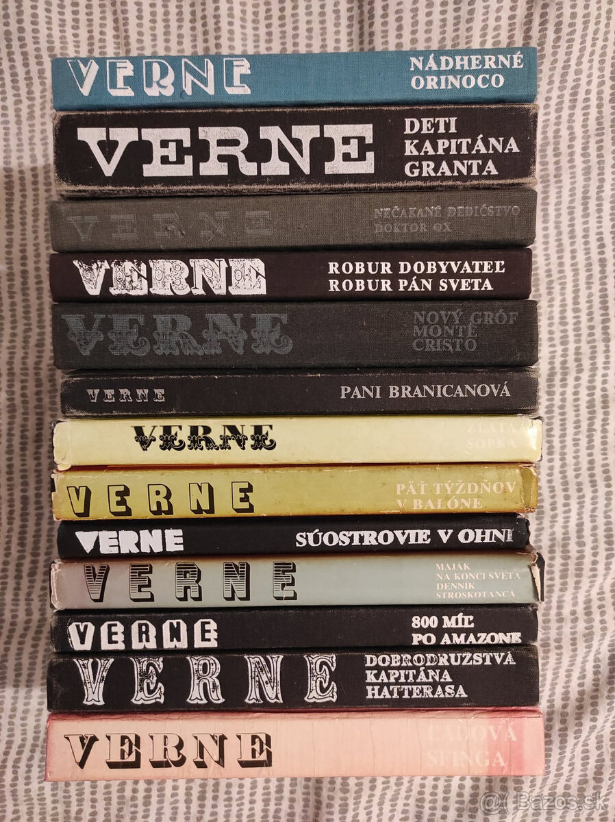 13x Jules Verne - slovenský jazyk