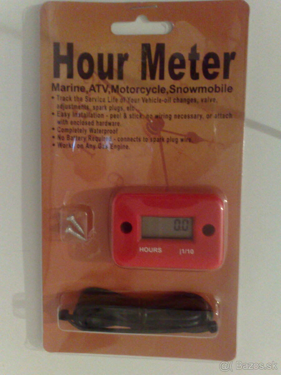 Motohodiny na motorku (14,99€)