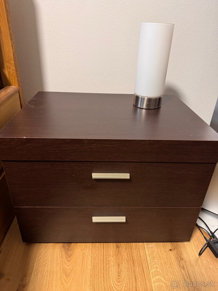 2 nočné stolíky (Wenge)