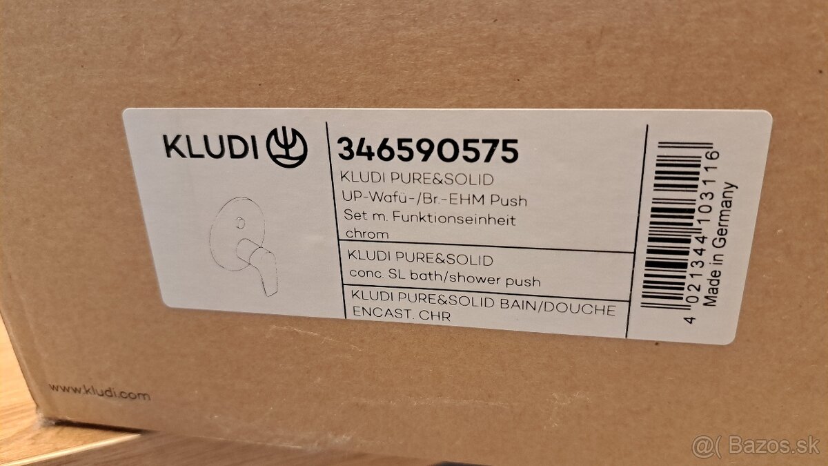 Podomietková batéria KLUDI