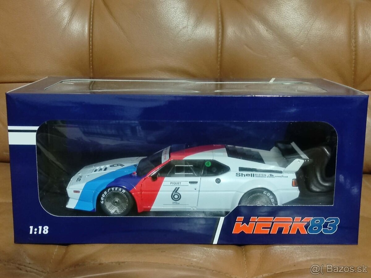 BMW M1 č.6 ; 1:18 werk83