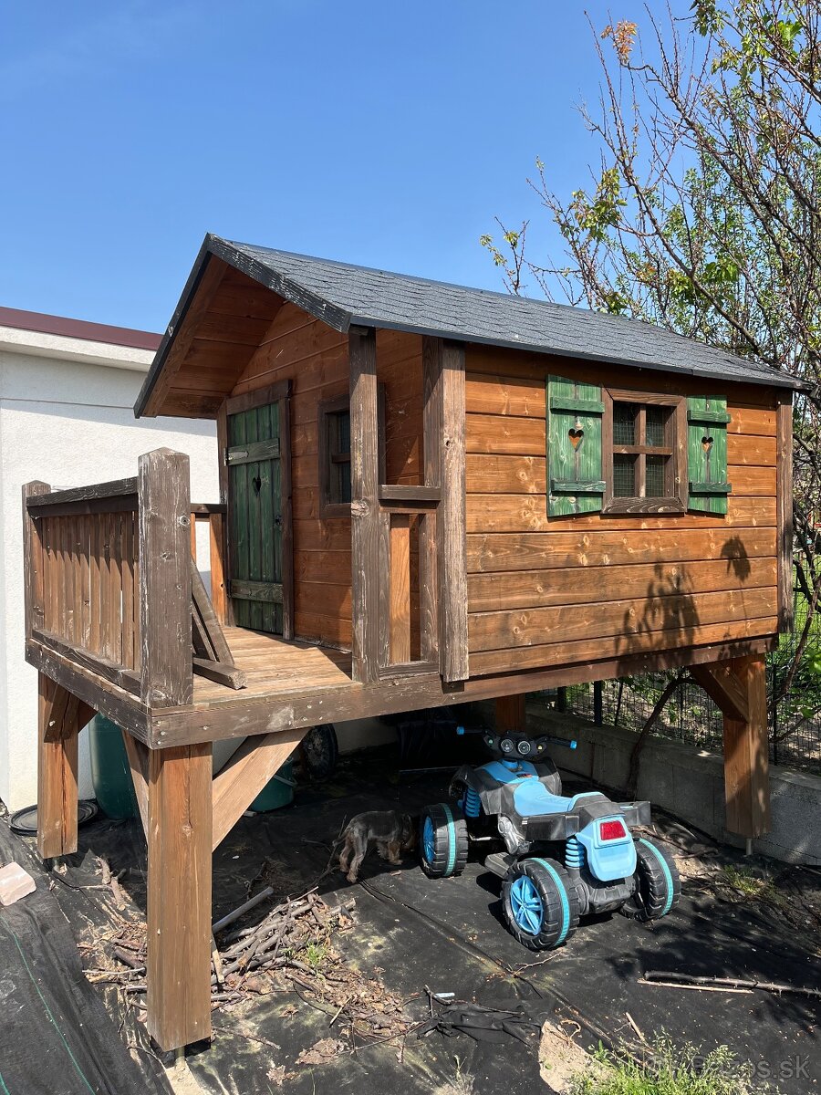 Detský záhradný domček 2x2x1,6m Limbach