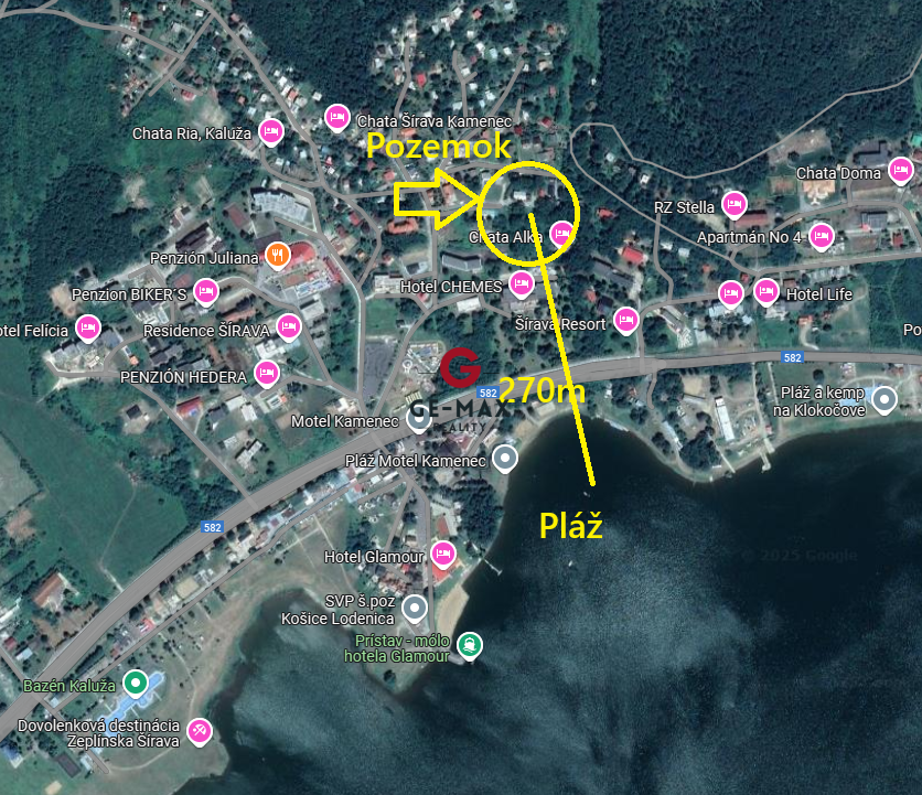 TOP lokalita Pozemok na Šírave (Kamenec) s IS – ideálny na
