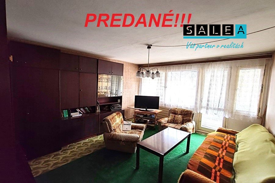 REZERVOVANÉ PRIESTRANNÝ 4 IZB.BYT 93 m2 S HALOU a LODŽIOU,