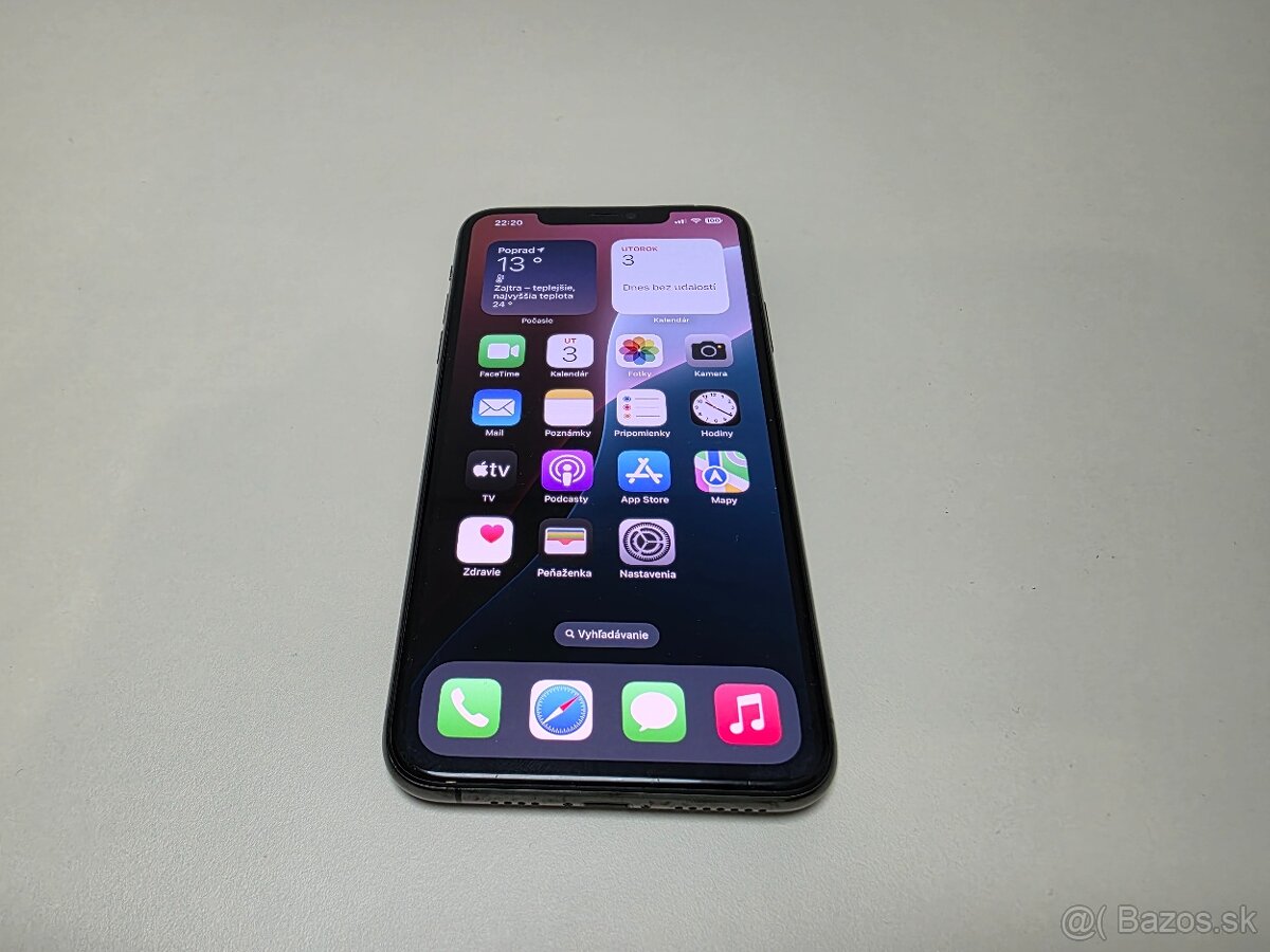 APPLE IPHONE 11 PRO MAX 64GB,ZDRAVIE BATÉRIE 100%