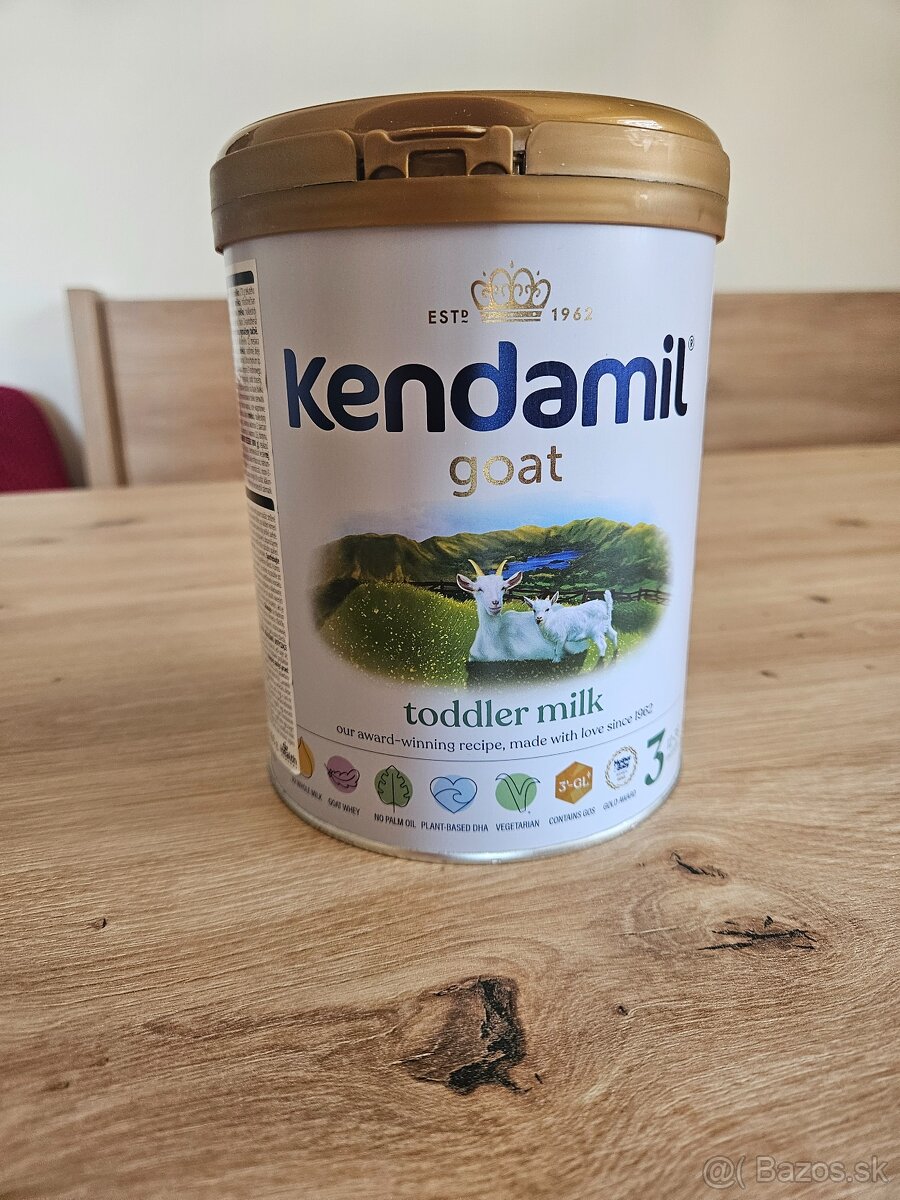 Predám kendamil 3 kozie mlieko
