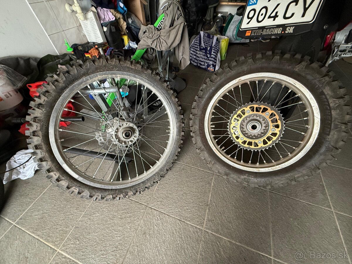 Sada kolies 18’ a 21’ KTM,HUSQVARNA ,gasgas