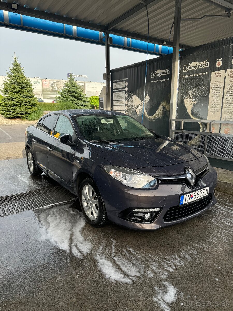 Renault fluence 1,6 benzín - LPG