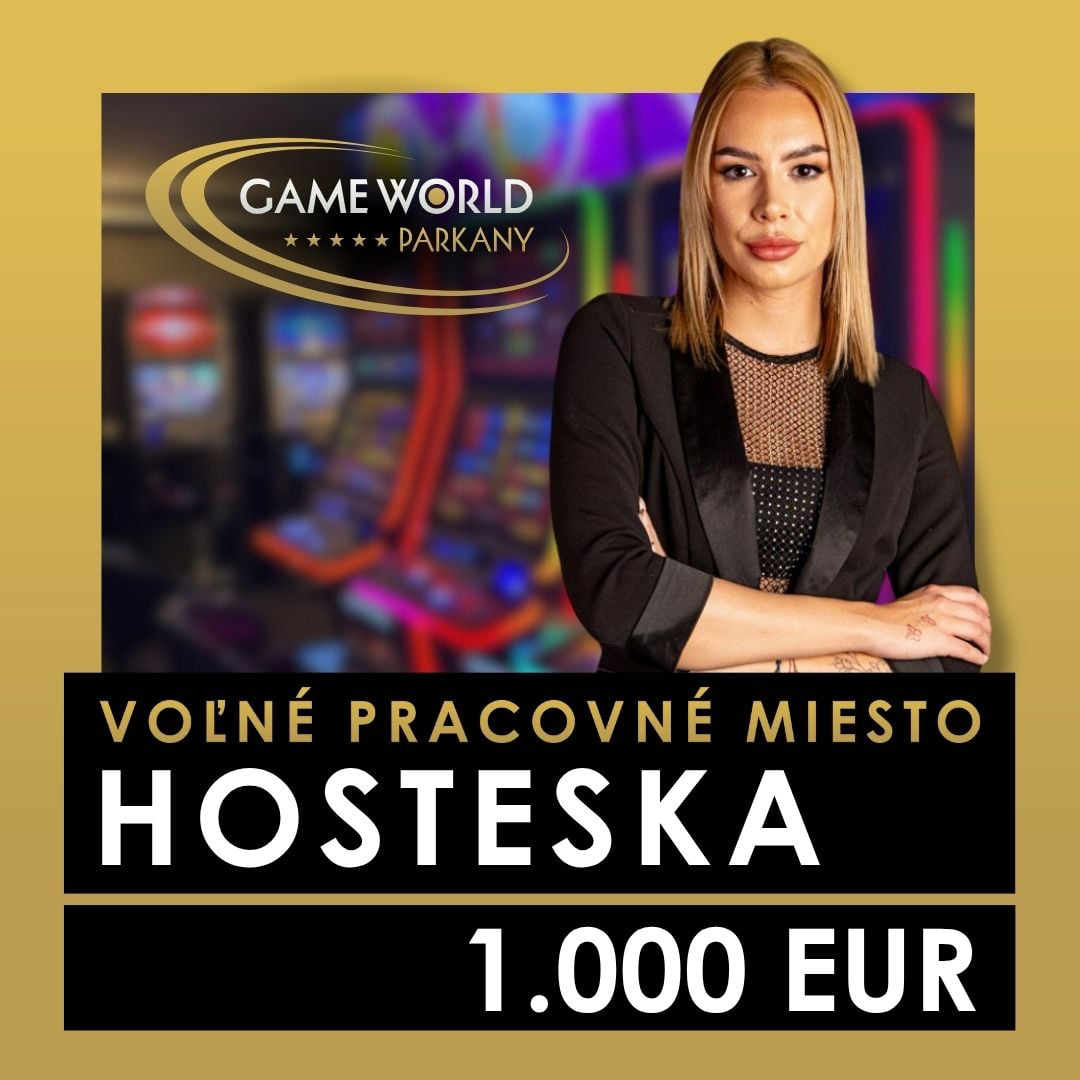 VOĽNÉ PRACOVNÉ MIESTO - HOSTESKA