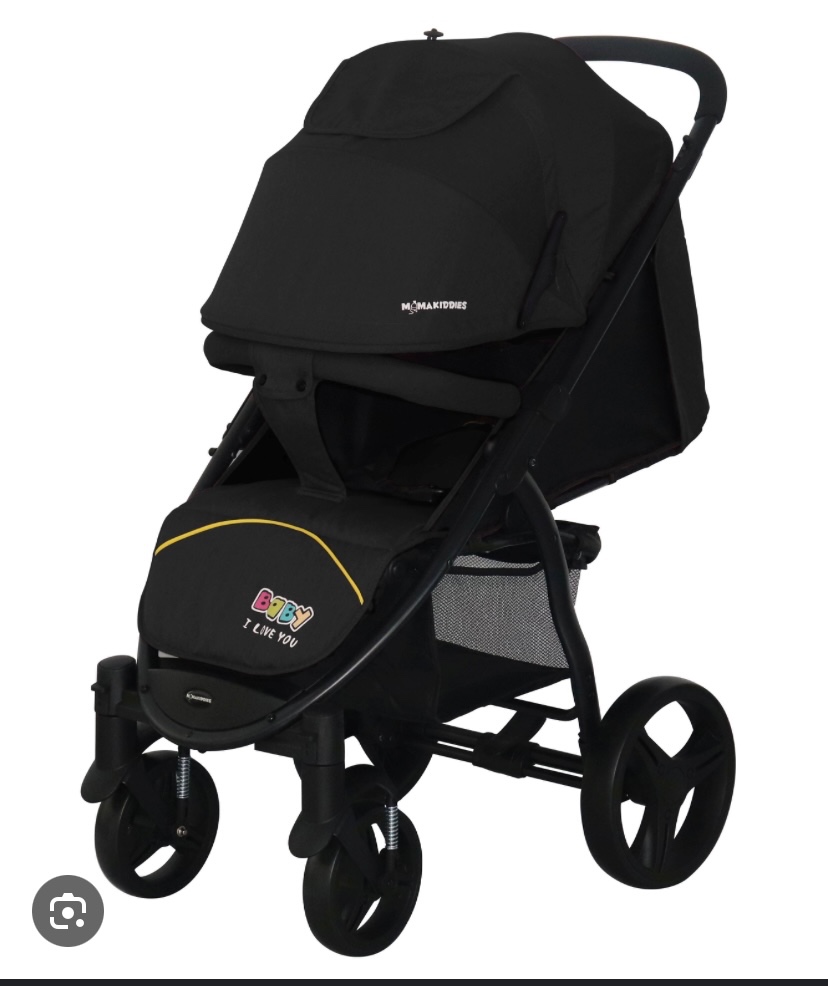 Detsky športový kočík mama kiddies-cierny