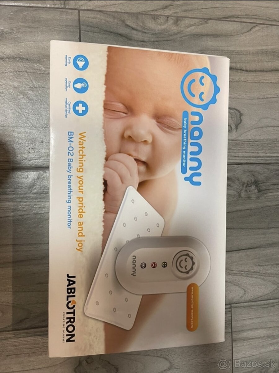 Nanny monitor dychu