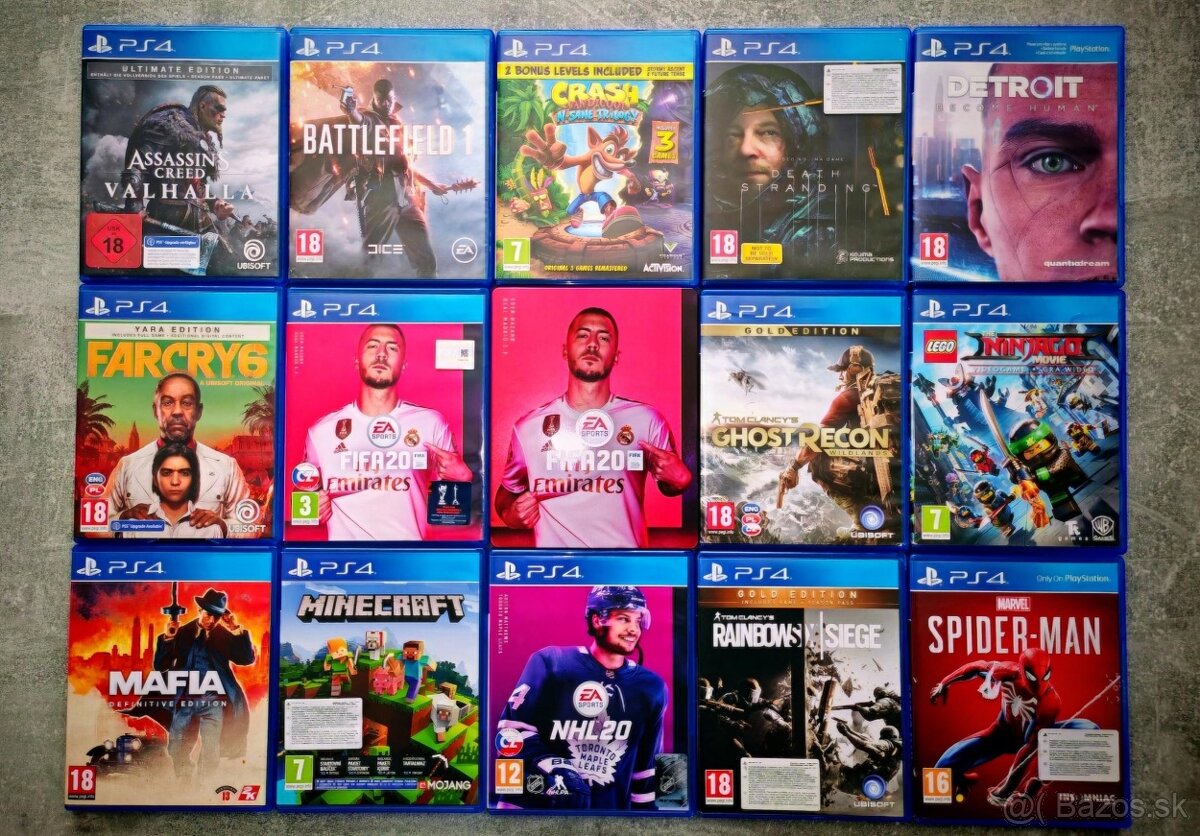 Hry na Playstation 4 (PS4) / Playstation 5 (PS5) - Rožňava