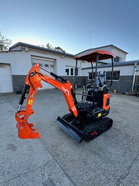 Minibager s motorom Kubota váhovej kategórie 1500 kg