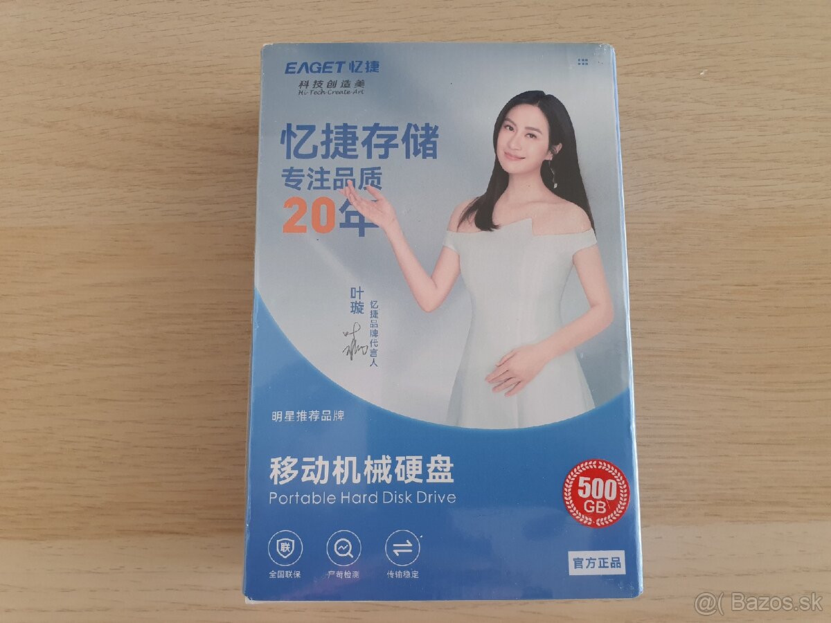 Externý disk 500 GB