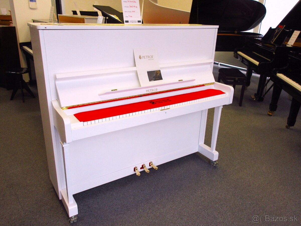 Zánovný koncertný Petrof dovoz celá SR