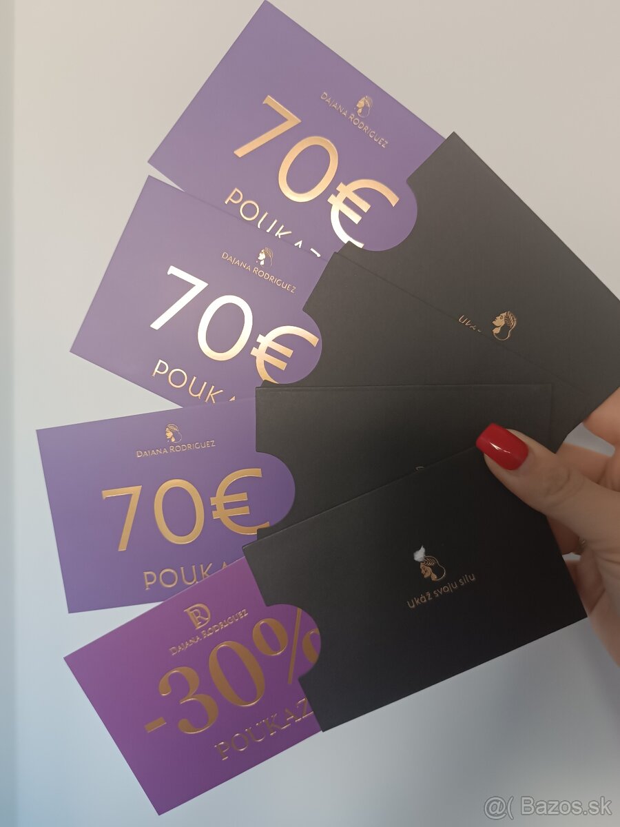 Poukážky na slovenské kabelky Dajana Rodriguez