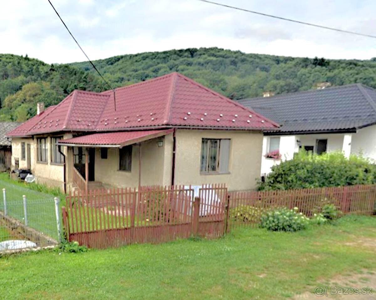 Rodinný dom - chalupa v Ubli na predaj.