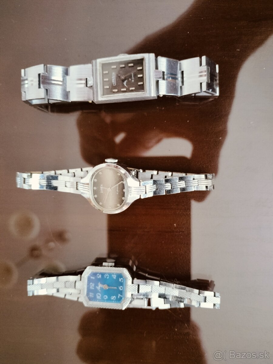 Dámske mechanické hodinky.