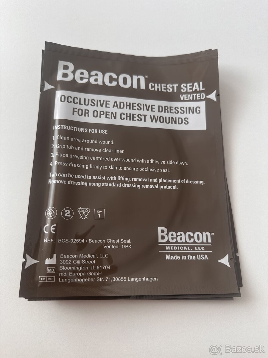 Beacon chest seal vented