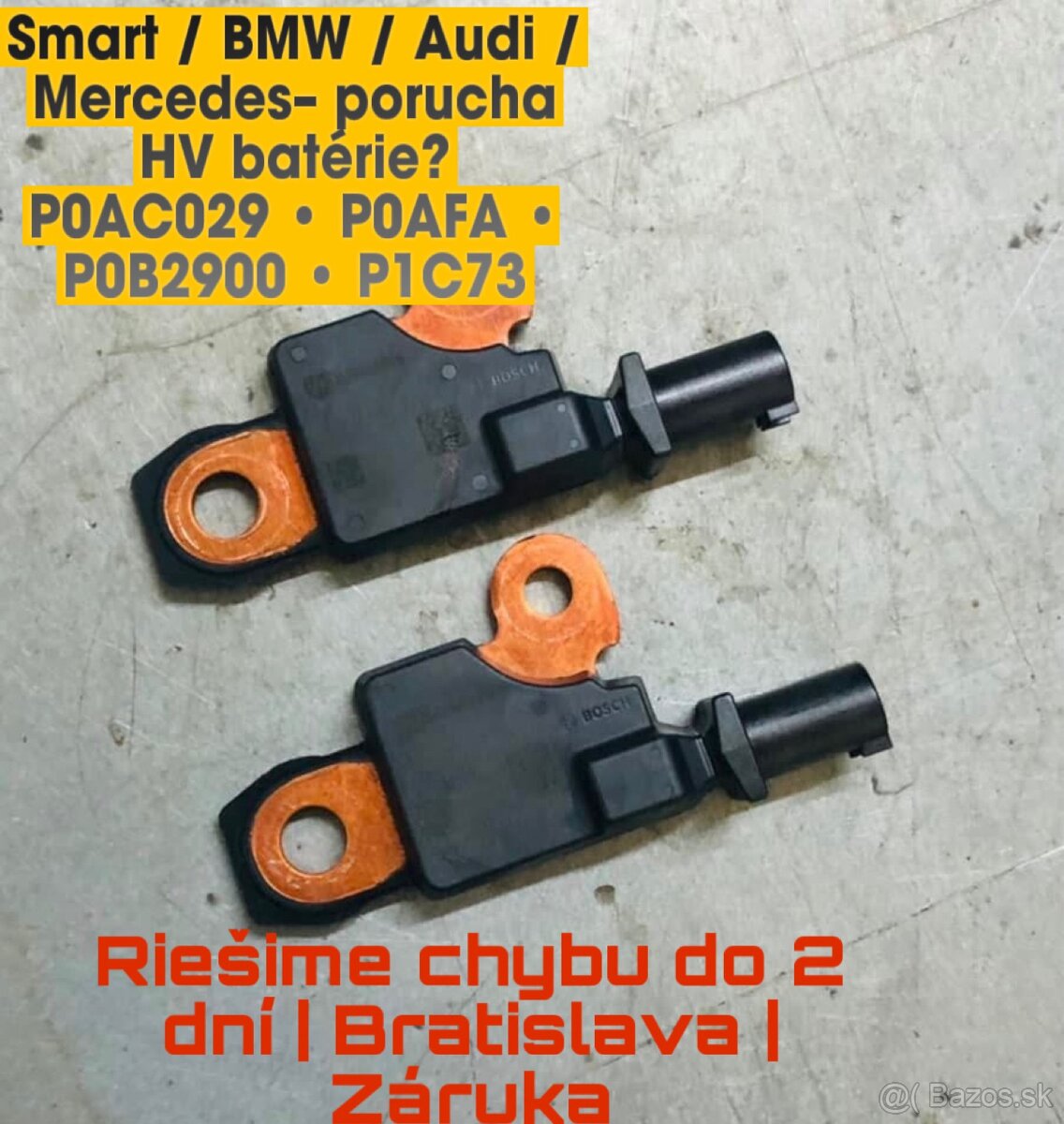 Autoelektrikár P0AC029 P0A7D00 P0B2900 P0AC0 P0AFA P1C73