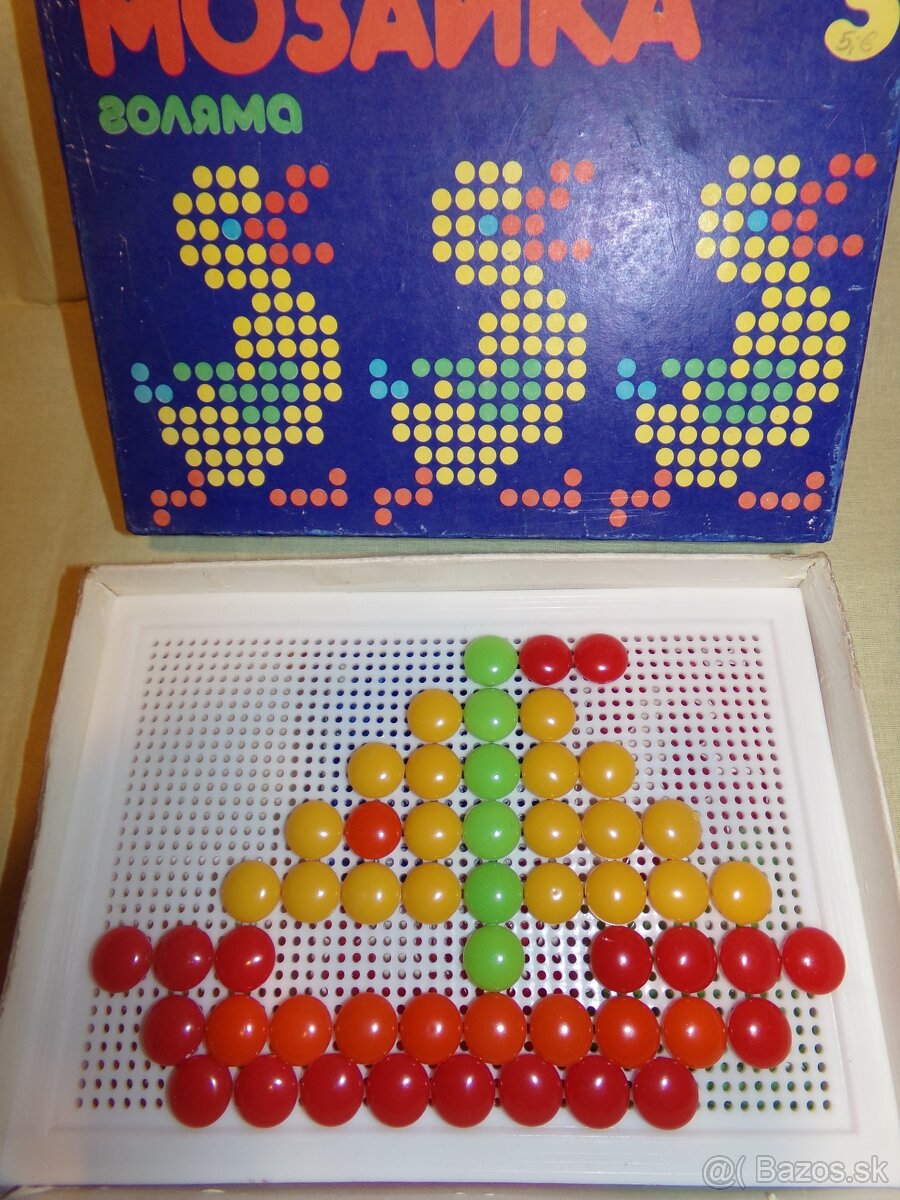 retro hra, hračka MOZAIKA - Bulharsko