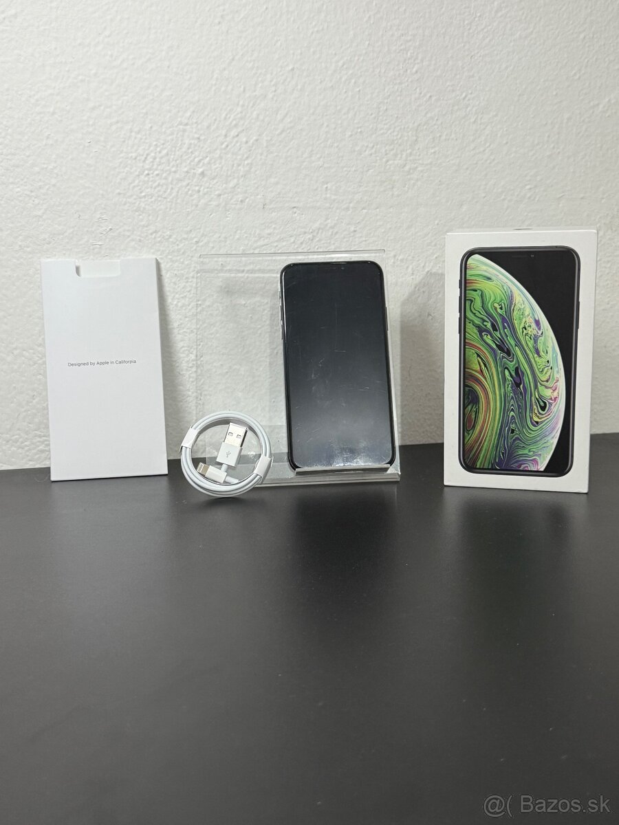 Predám Apple iPhone XS 256GB Black Bežne známky používania