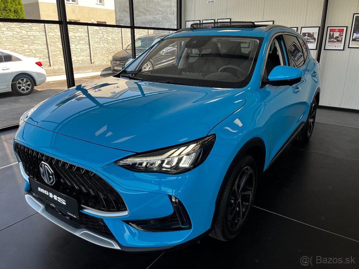 MG HS 1,5 TGi /119 kW/ Exclusive, Blue Brighton