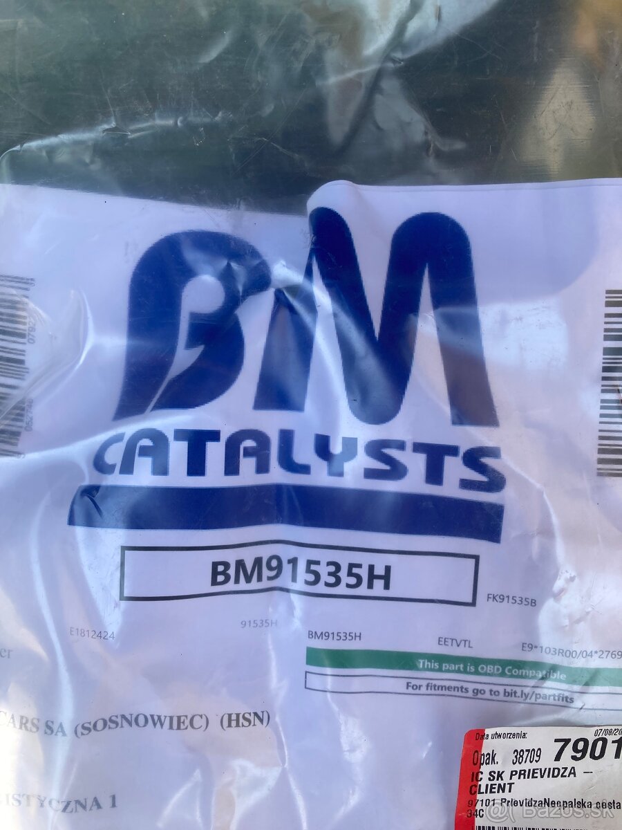 Rapid katalizator BM91535H